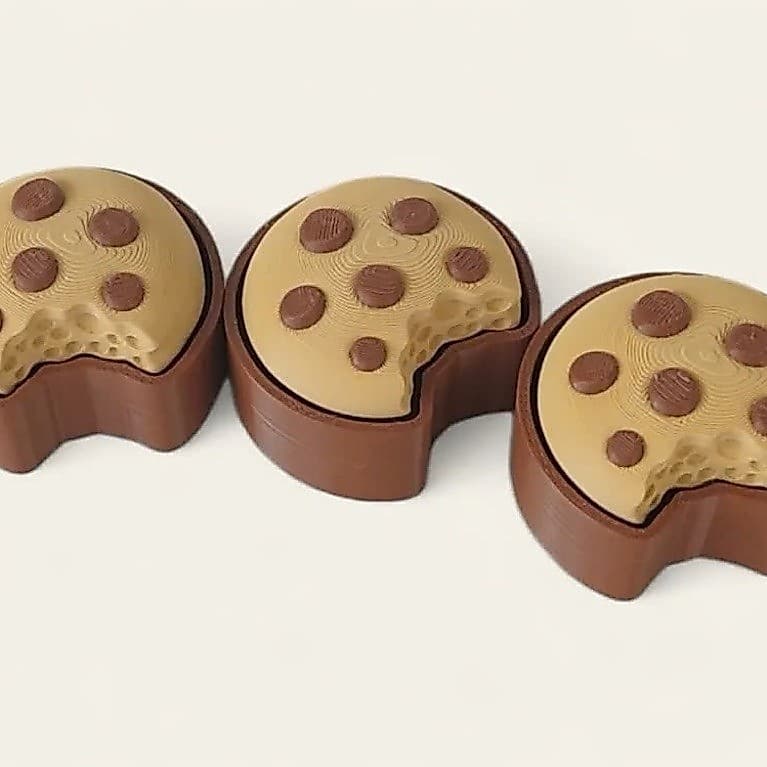 Sỉ&Lẻ Móc Khóa Clicker Bánh Quy Chocolate Chip