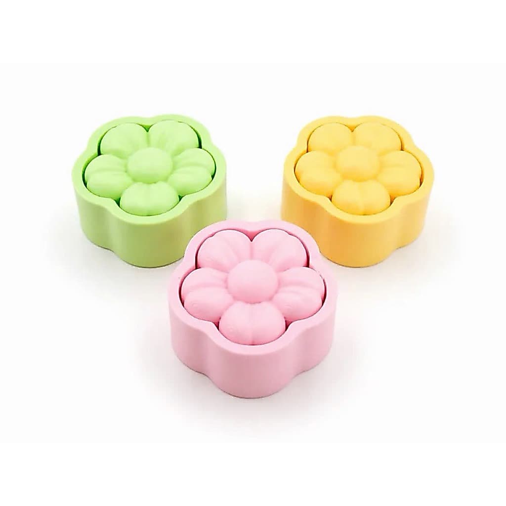 Sỉ&Lẻ Móc Khóa Clicker Hoa Puffy