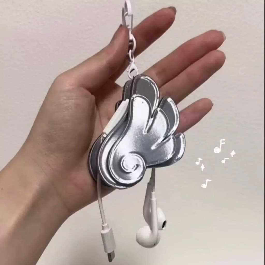Case quấn tai nghe-dây sạc Angel Wrap
