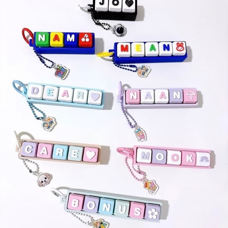 Móc khóa Clicker Custom(không kèm Tag)