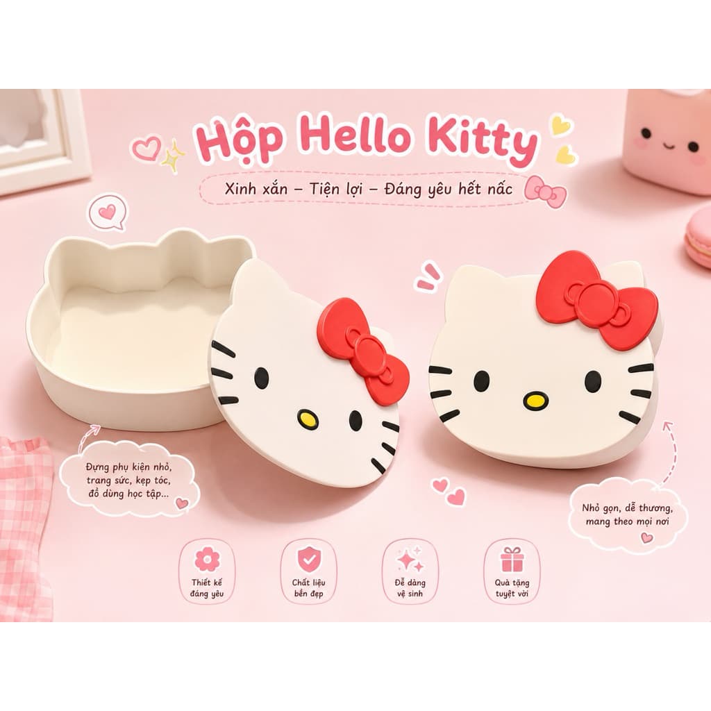 Hộp đựng trang sức KITTY