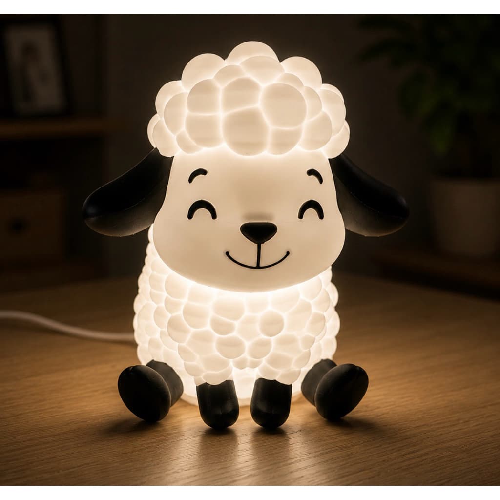 Sheep Glow – Đèn Cừu Trang Trí 3D Dễ Thương