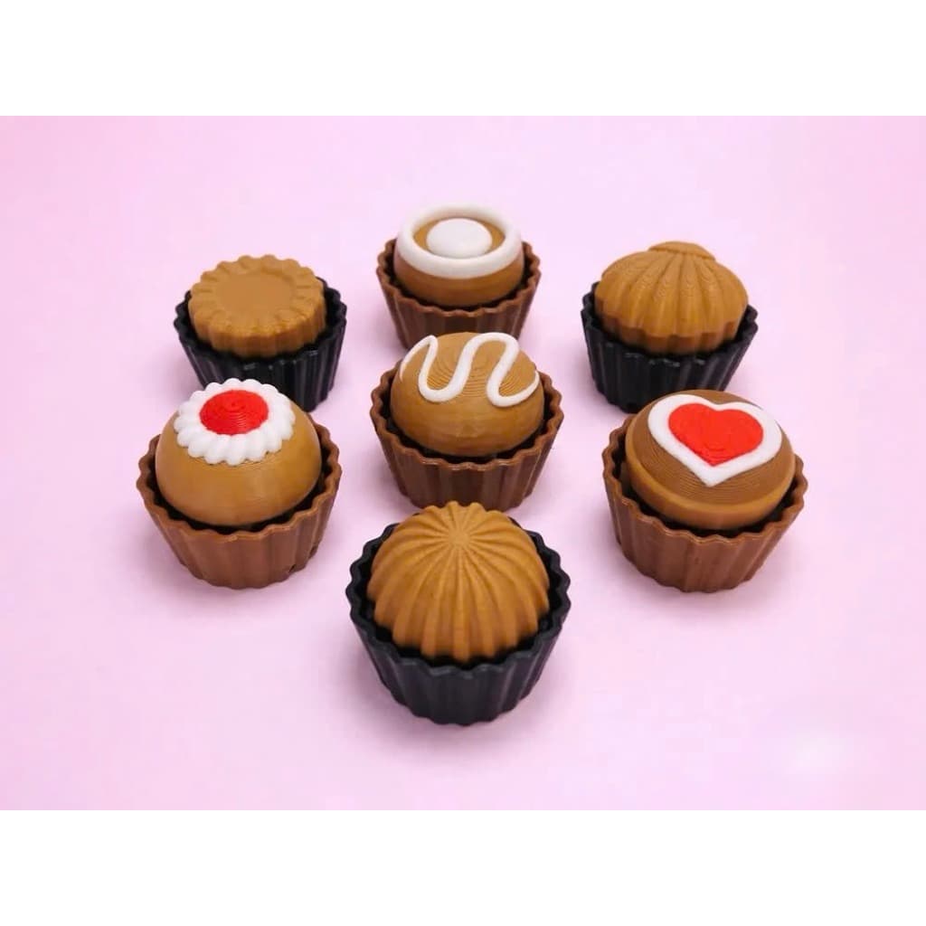 Móc Khóa Clicker Cupcake Mini – Nhỏ Xinh