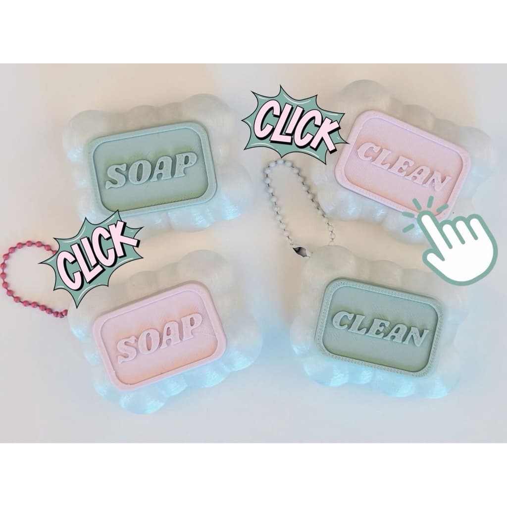 Sỉ&Lẻ Móc khoá Clicker Soap