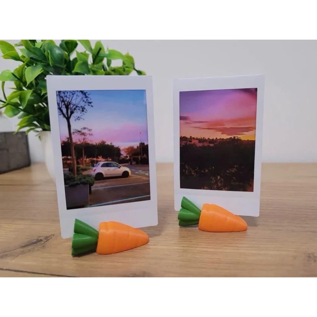 Đế kê ảnh cà rốt mini