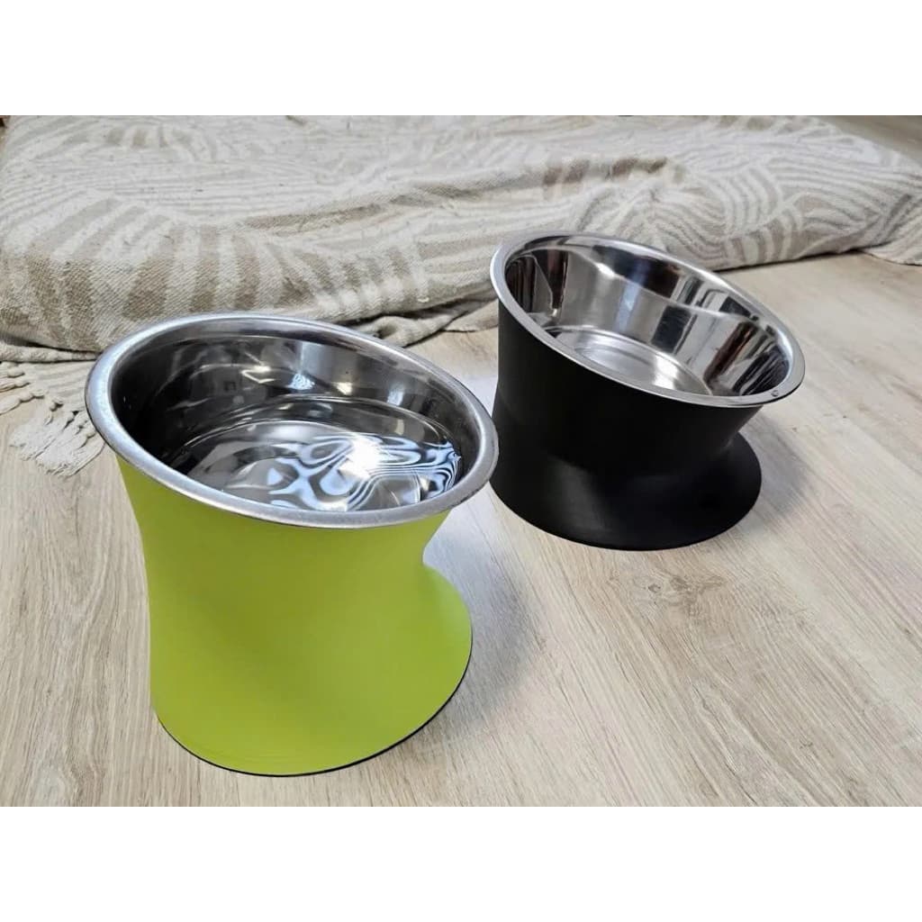 Bát ăn nâng cao khắc tên cho thú cưng