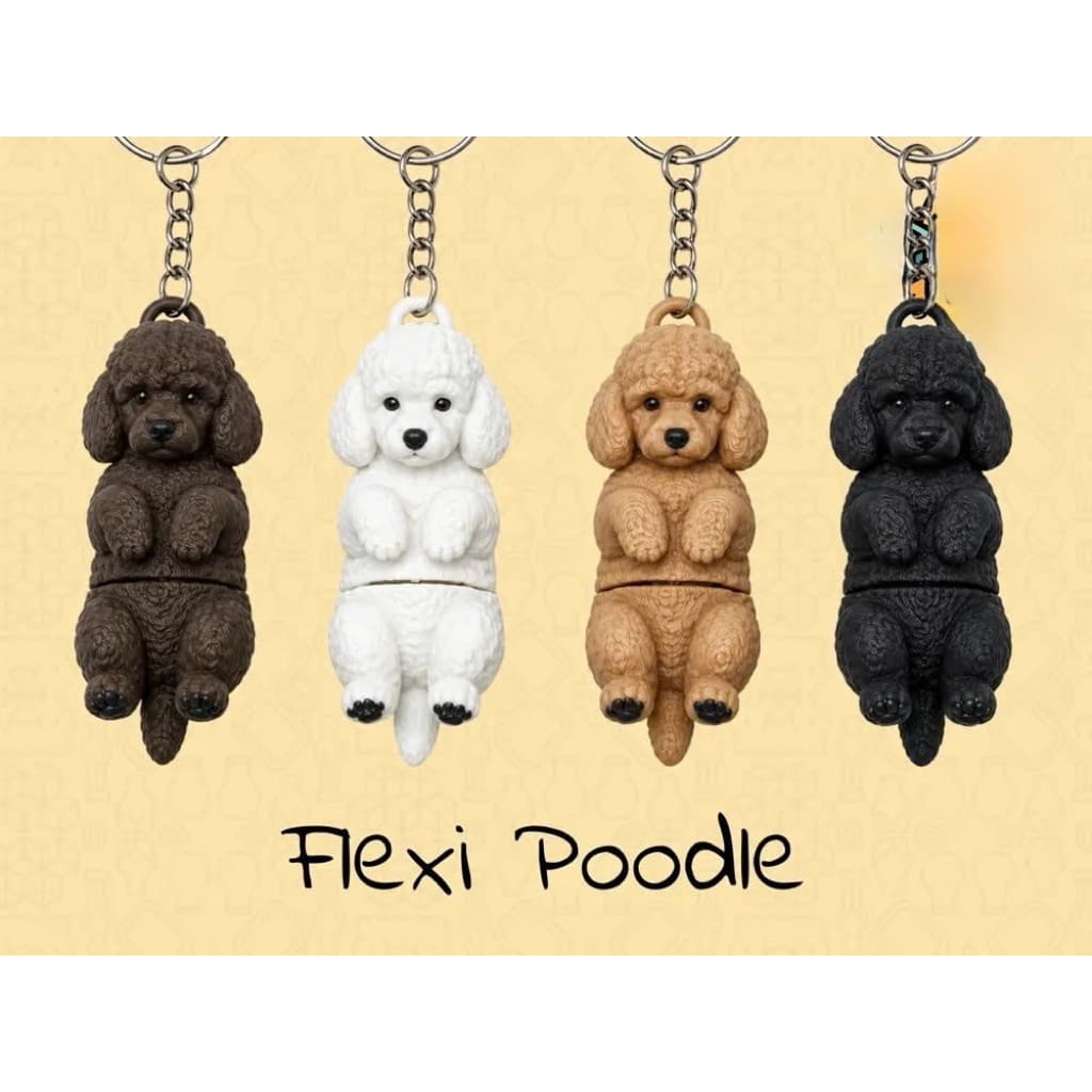 Móc Khóa Flexi Poodle Mini