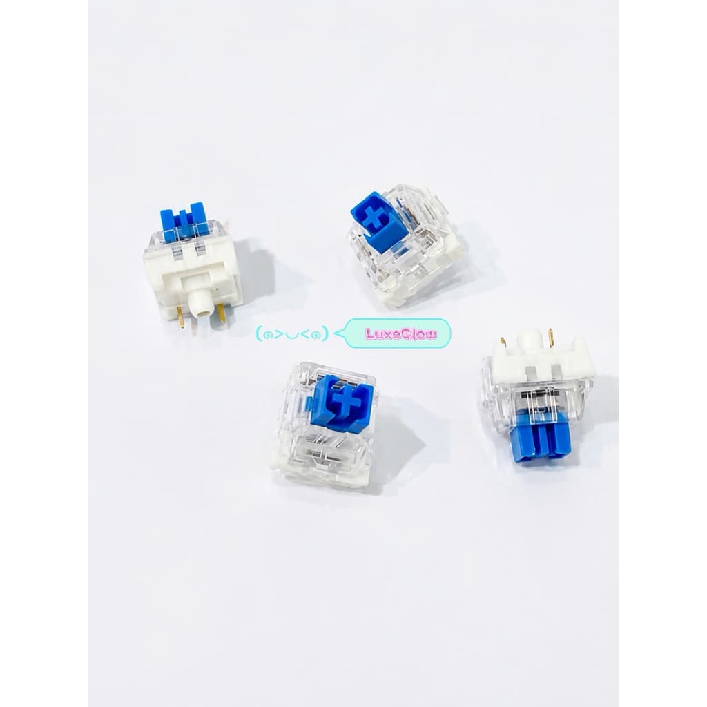 Blue Mechanical Switch – Clicky 2 Pin